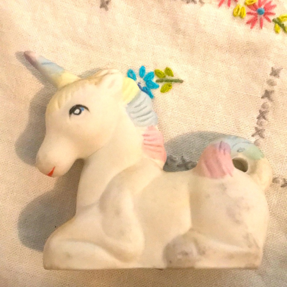 Pastel Unicorn Figurine